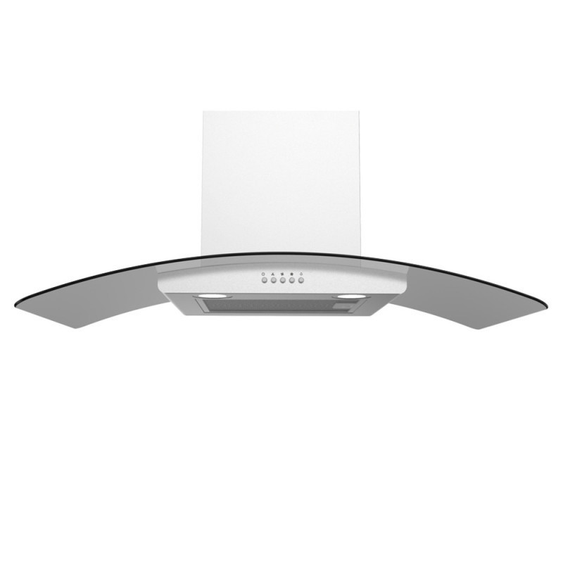 CAMPANA EXTRACTOR 90CM VIDRIO CAM-1031