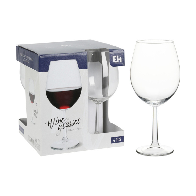 SET 4 COPAS VINO 580ML