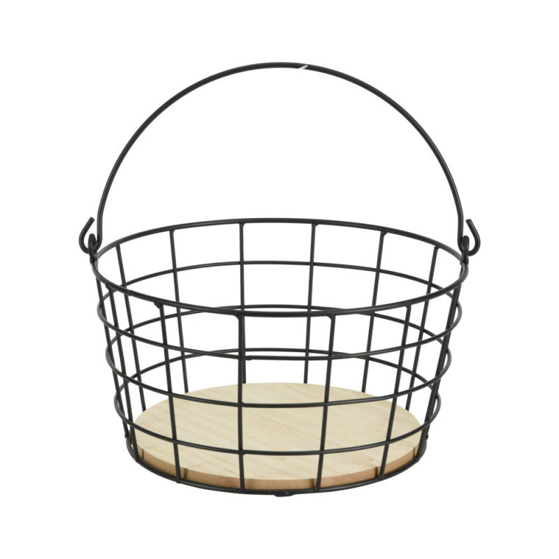 CESTA REDONDA 24CM CON ASA