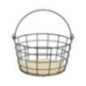 CESTA REDONDA 24CM CON ASA