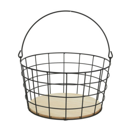 CESTA REDONDA 30CM CON ASA