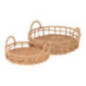 SET DE 2 BANDEJAS DECORATIVAS