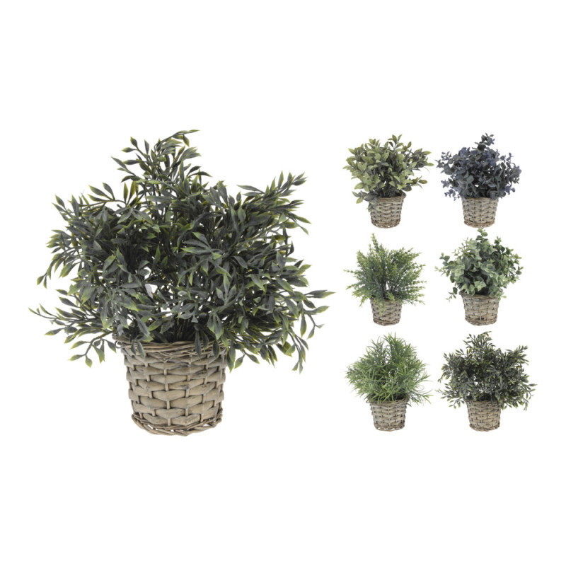 PLANTA ARTIFICIAL EN MACETA RATAN