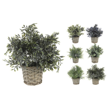 PLANTA ARTIFICIAL EN MACETA RATAN