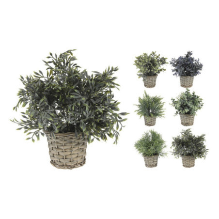 PLANTA ARTIFICIAL EN MACETA RATAN