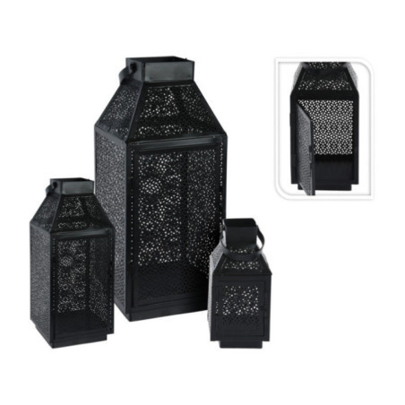SET DE 3 FAROLES DECORATIVOS