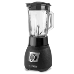 LICUADORA CYCLONE 1000W 2 VEL NEGRA