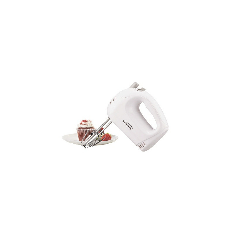 BATIDORA DE MANO ELECTRICA BLANCA HM-45