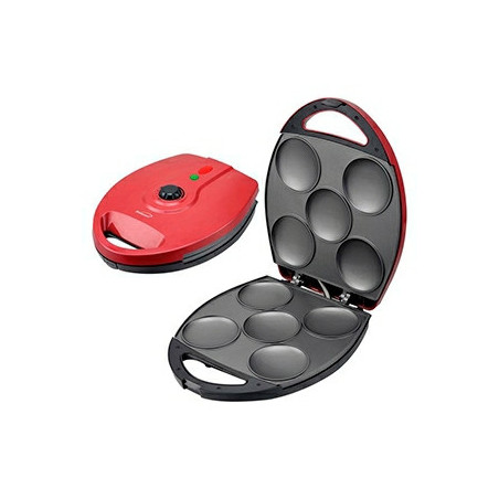 BRENTWOOD - MÁQUINA PARA AREPAS 5 PZ AR-137R ROJO