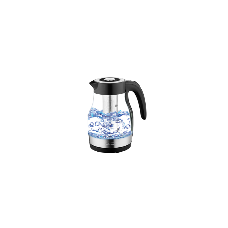 BRENTWOOD - HERVIDOR ELE VIDRIO KT-1962BK 1.7L NEGRO