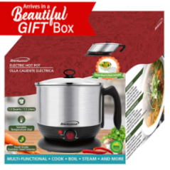 OLLA ELECTRIC INALAMBRICA 1.2L HP-3013BK