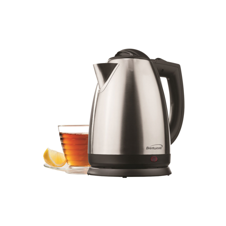 BRENTWOOD - HERVIDOR ELEC INALAMB KT-1800 2L INOX