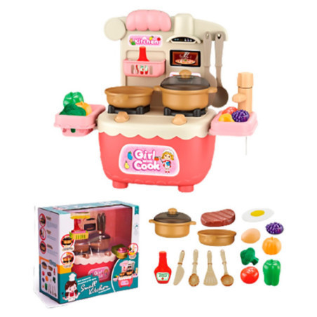 SET COCINA ROSA