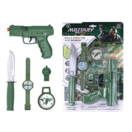 SET JUEGO MILITAR BLISTER HW21096801