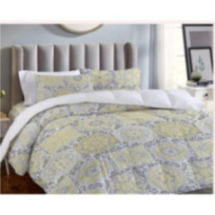 EDREDON ESTAMPADO H&L 2 1/2P JOHANA