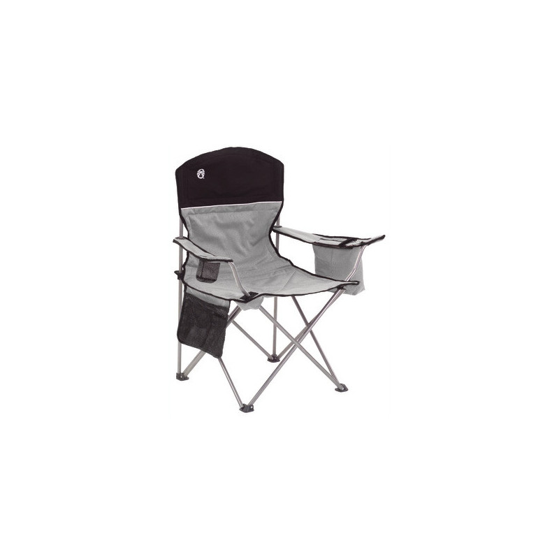 SILLA PLEGABLE COOLER-QUAD GRIS/NEGRA
