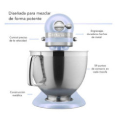 BATIDORA ARTISAN 4.7L KSM195PSOA CELESTE