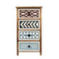 CAJONERA MADERA MOSAIC4 G992-4