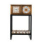 ESTANTE METAL MADERA 2 CAJON G993-2
