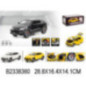 CARRITO METALICO 1:24 LUZ/SONIDO 2338360