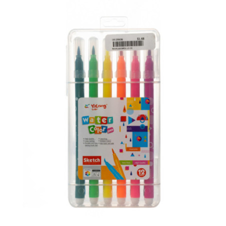 MARCADORES 12 COLORES JQAE-102