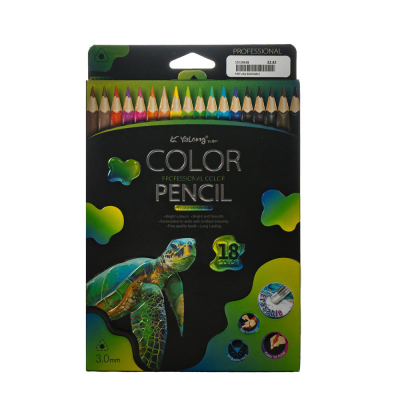 PINTURA BORRABLE 18COLORES JQAE-105