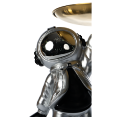 ESCULTURA ASTRONAUTA BANDEJA UP JQAE-012