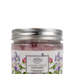 SALES DE BAÑO LAVANDA ROSAS 150GR