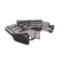 SOFÁ RECLINABLE ESQUINERO  8099